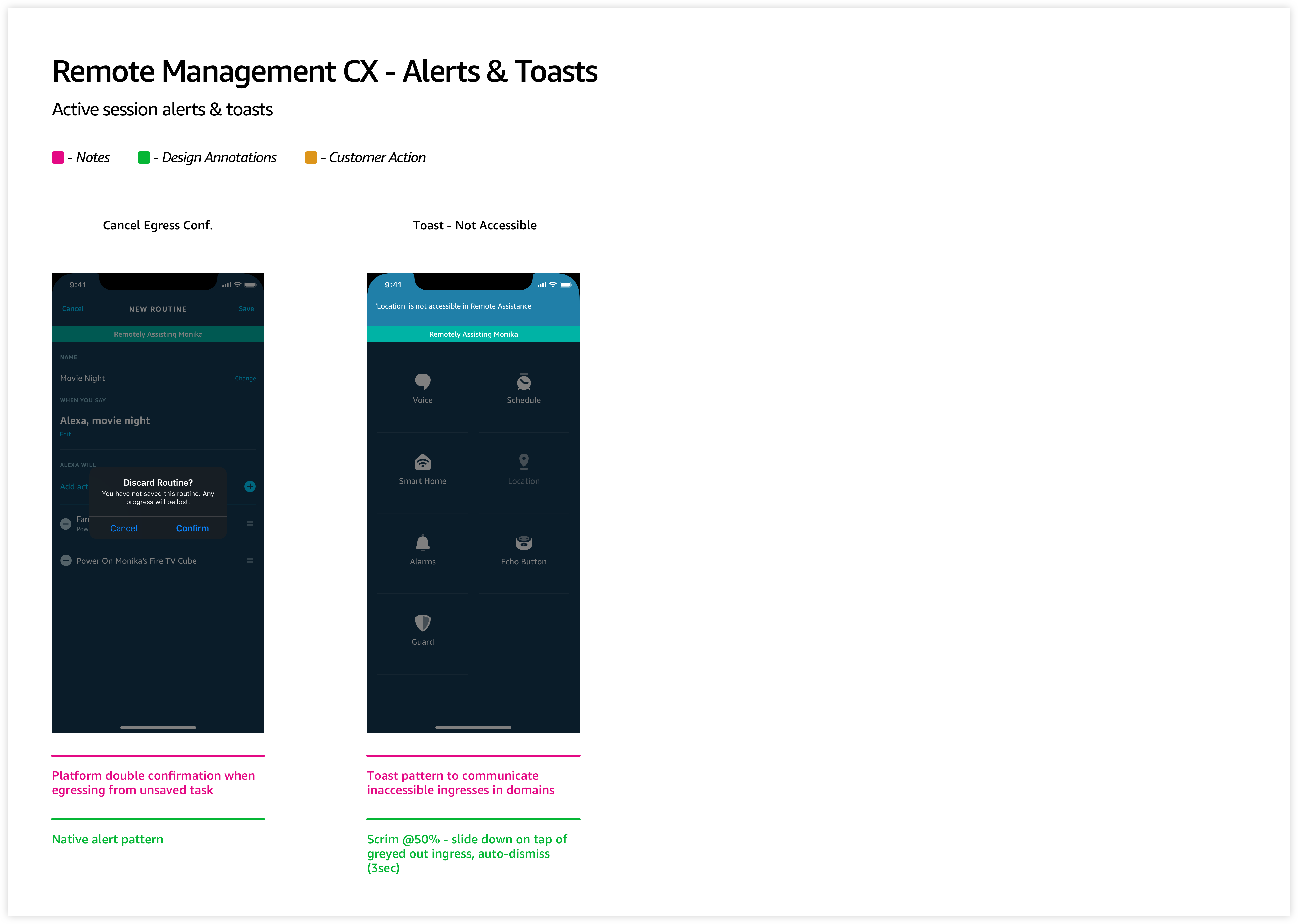 RMCX – Alerts & Toasts